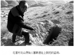 宁夏西吉农户探出大量银元宝还有青铜鼎